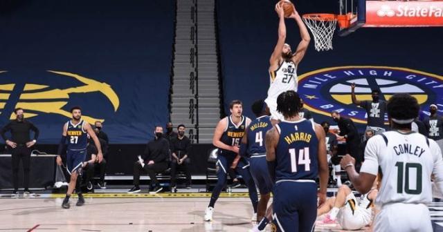 复仇掘金豪取5连胜 戈贝尔：我们比去年更强了